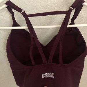 Pink Sports Bra